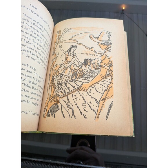 VTG Lassie and the Secret of the Summer – Hardcover Authorized TV Edition 1958 - Picture 7 of 12